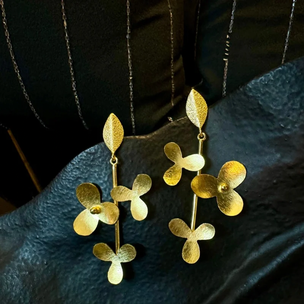 Brass Flower Hangings