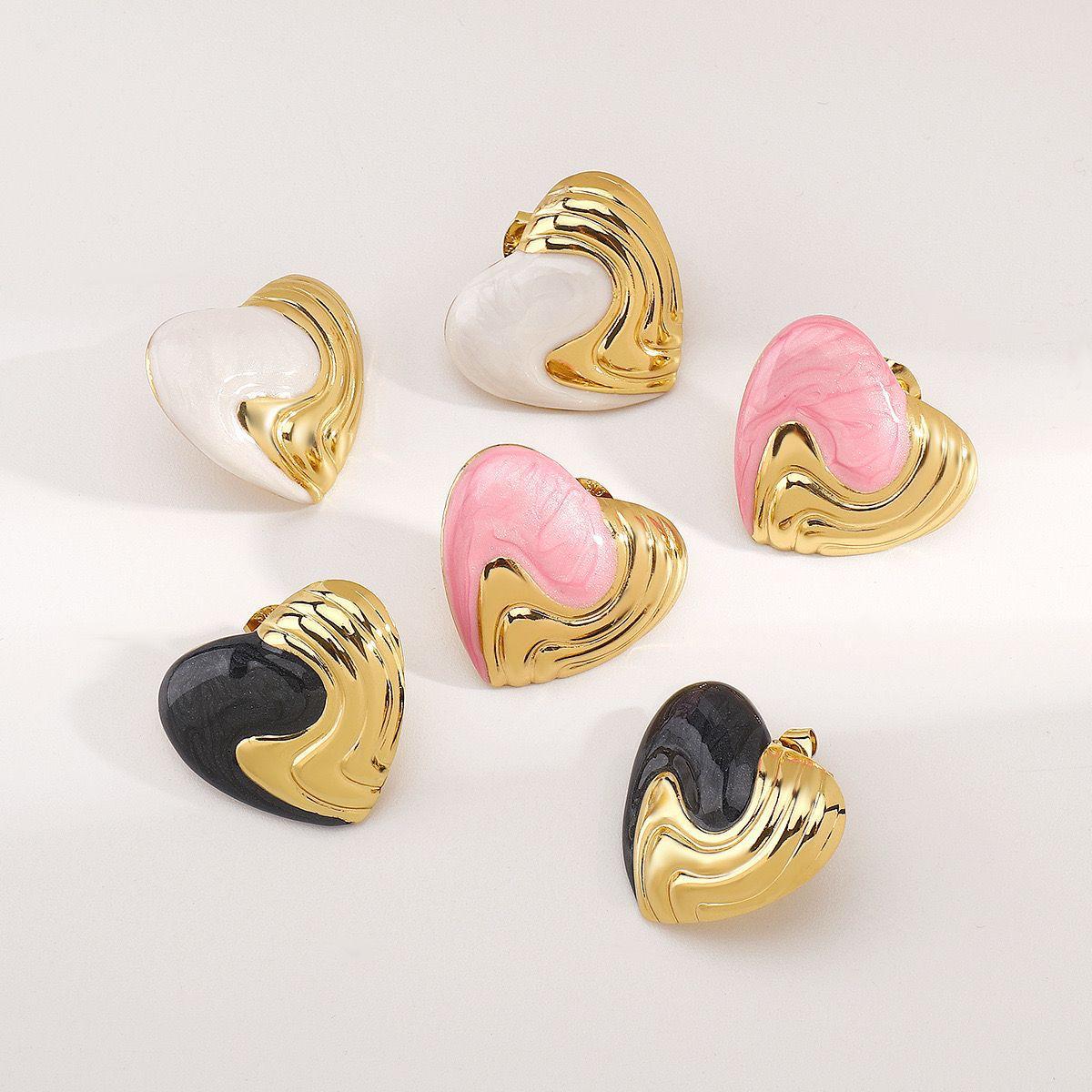 Heart Studs