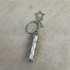 Lip Gloss Bag Charm - Silver