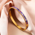 Enamel Statement Bracelet