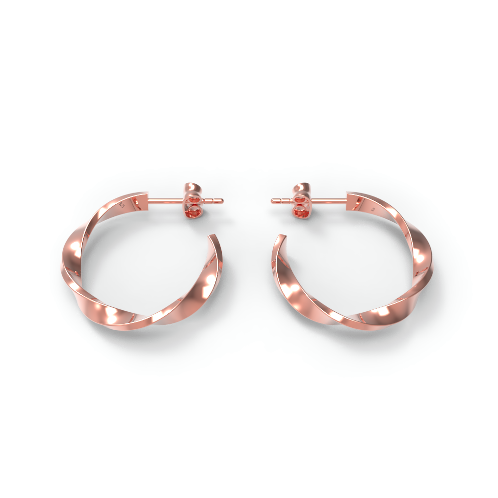 Daily Wear Sterling Silver Hoops