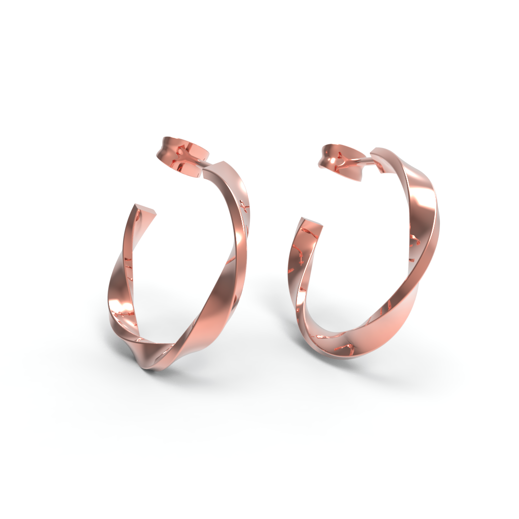 Daily Wear Sterling Silver Hoops