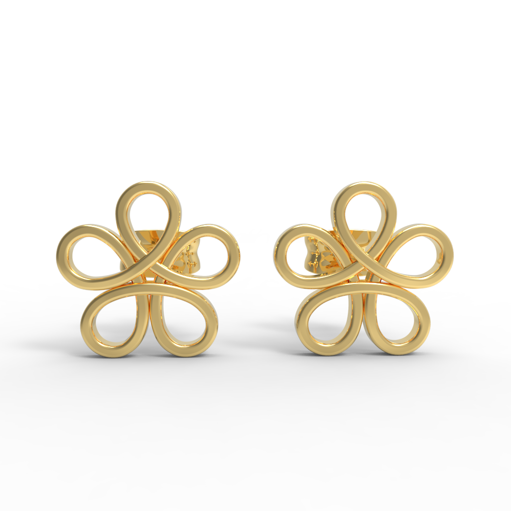 Mini flower studs