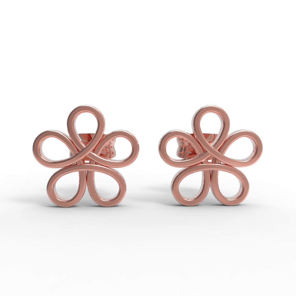 Mini flower studs