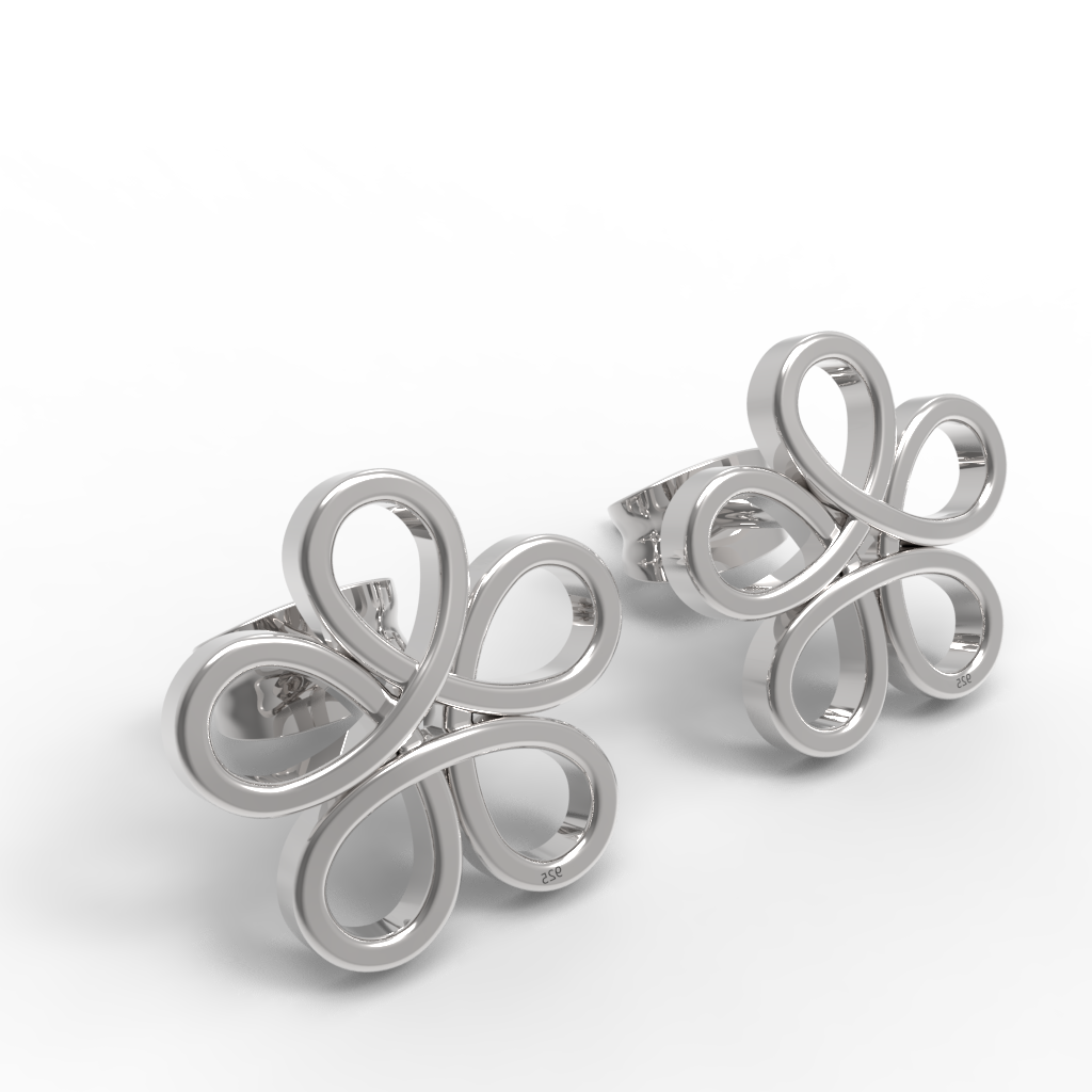 Mini flower studs