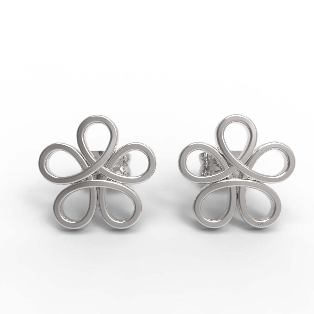 Mini flower studs